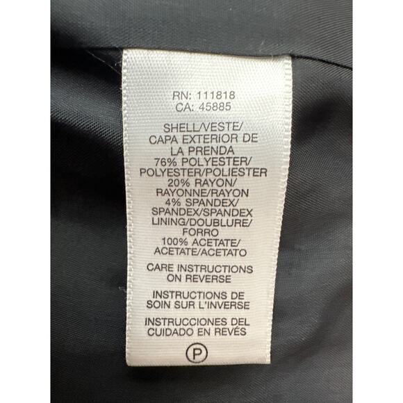 Michael by Michael Kors Charcoal Gray Blazer Suit Jacket - Picture 4 of 6